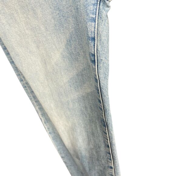 Mother The Curbside Skimp I Confess Button Fly Straight Leg Jeans 32 - Picture 6 of 15